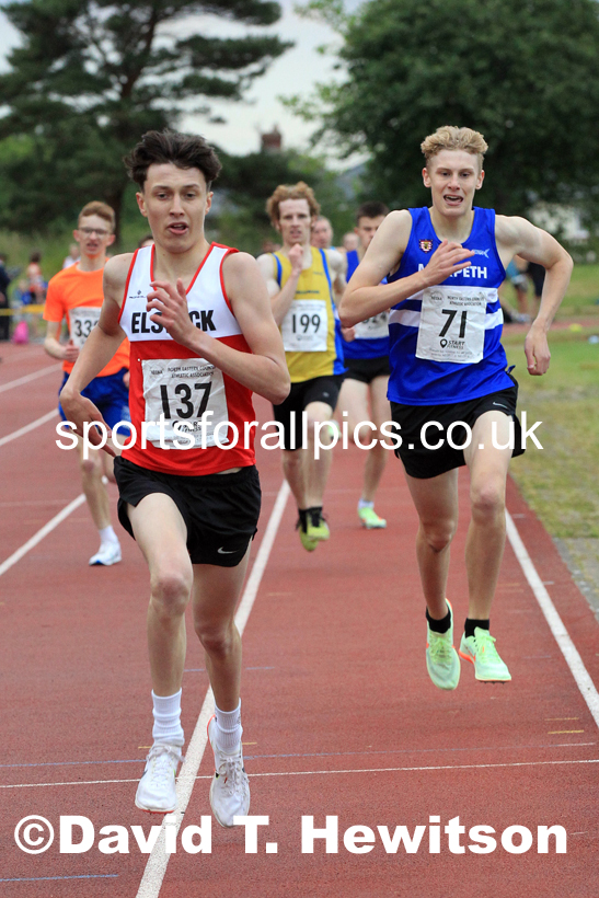 800 metres, 2022 NEGP Monkton No 4, June 29th. Photo: David T. Hewitson/Sports for All Pics